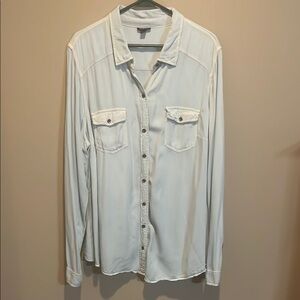 Torrid Chambray Denim Top❤️Excellent Condition